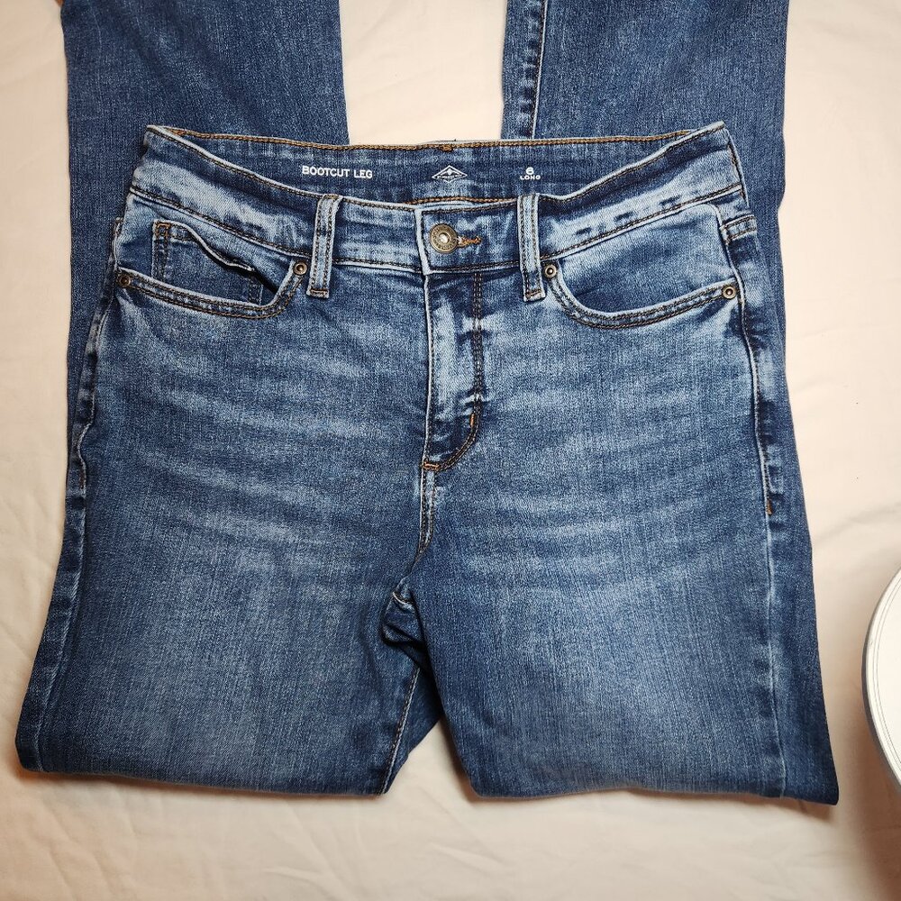 Bootcut Jeans St. John's Bay 6 Long - Picture 5 of 9